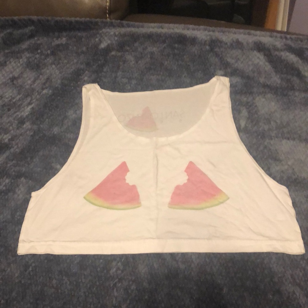 San Lorenzo crop top - watermelons